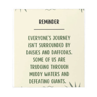 Inspirational Notebook Notepad