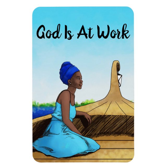 Inspirational Photo Flexible Magnet (Vertical)