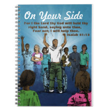 Inspirational Photo Notebook With Scripture