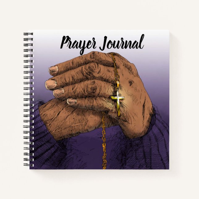 Inspirational Photo Prayer Journal With Poem (Front)