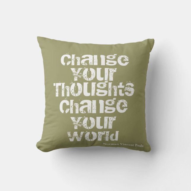 Inspirational pillow (Front)