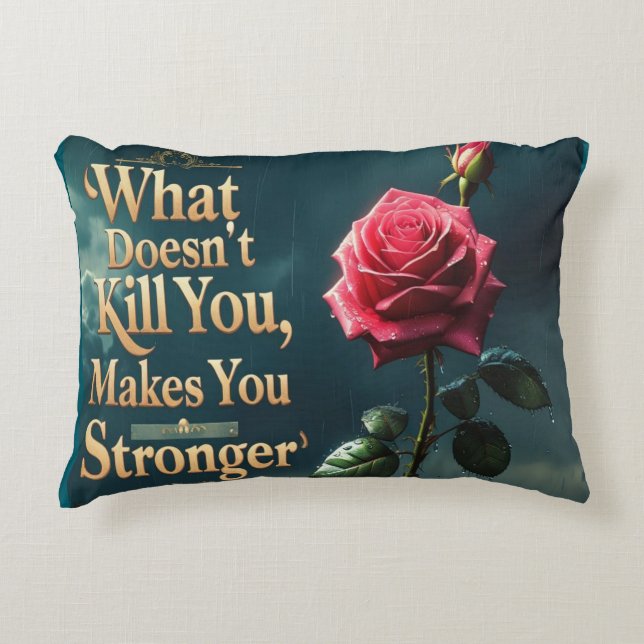 - Inspirational PillowAccent Pillow (Front)