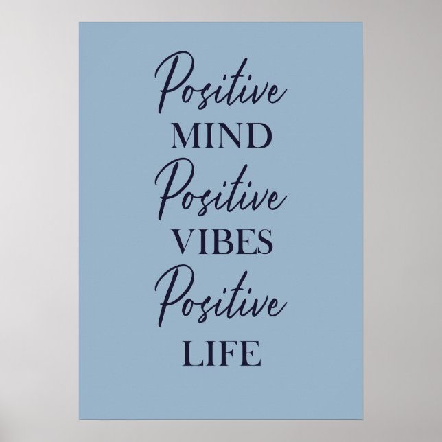  Inspirational Positive Affirmation Wall Art Motiv (Front)