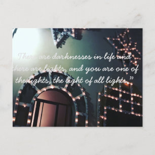 Inspirational postcard Italian