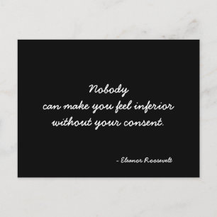 Inspirational Postcard quote