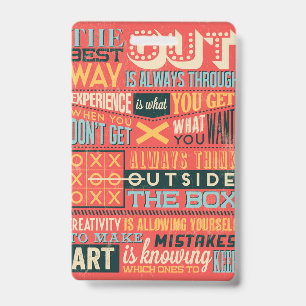 Inspirational Poster    Badge