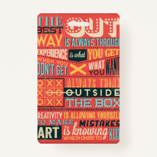 Inspirational Poster Badge