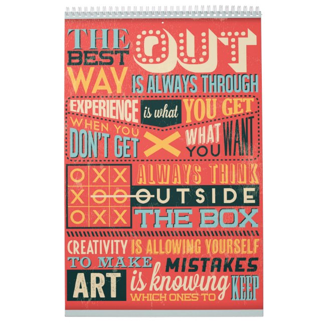 Inspirational Poster    Calendar (Cover)