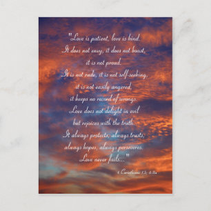 Inspirational   Psalm 31:24 Postcard