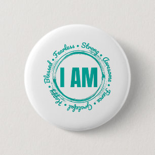 Inspirational Quote Apparel When Kindness Matters  2 Inch Round Button