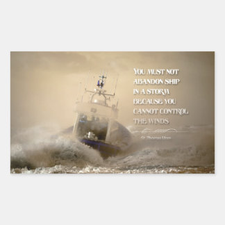 Inspirational Quote by St. Thomas More Sticker