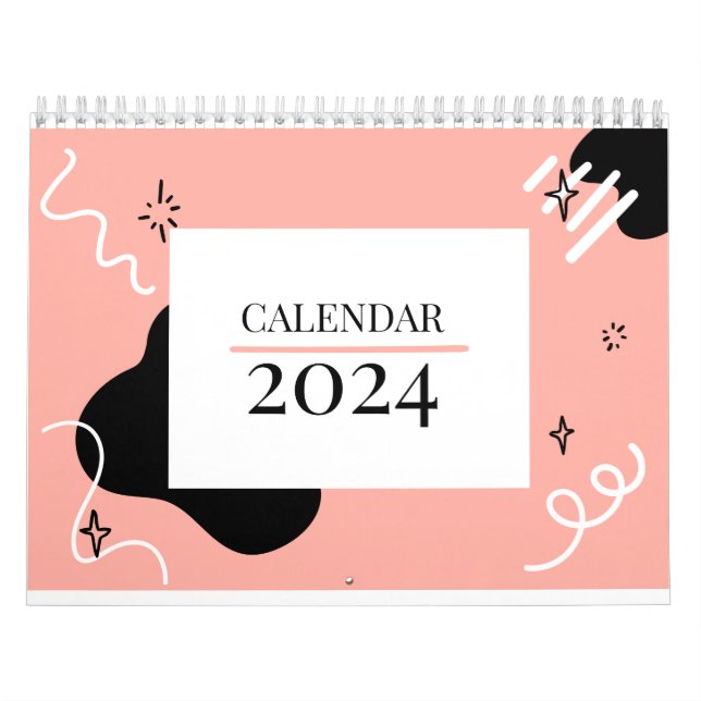 Inspirational quote calendar 2024 (Cover)