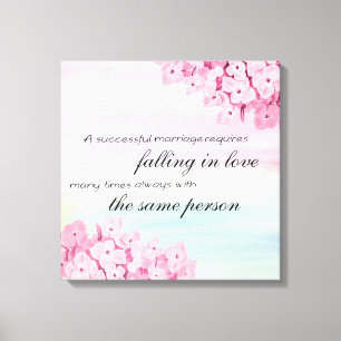 Inspirational Quote Canvas Print