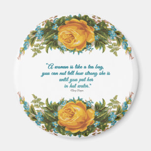 Inspirational Quote for Women by Nancy Reagan Magnet