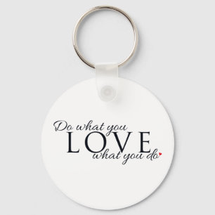 Inspirational Quote Keychain