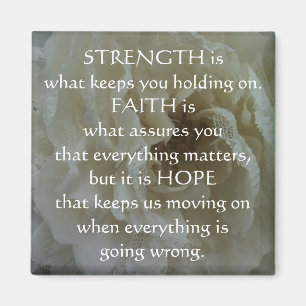 Inspirational Quote Magnet