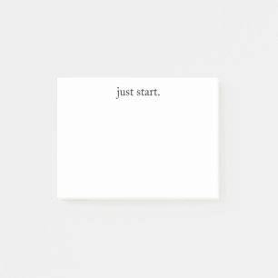 Inspirational Quote Minimalist  Post-it Notes