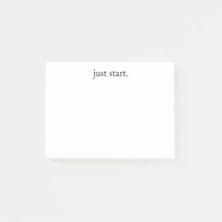 Inspirational Quote Minimalist Post-it Notes