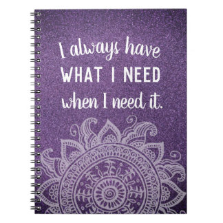 Inspirational Quote Motivational Gratitude Journal
