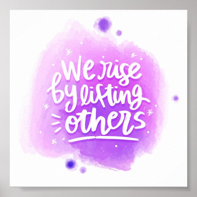 Inspirational Quote Poster (Front)