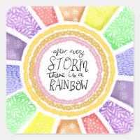 Inspirational Quote Print – “After Every Storm