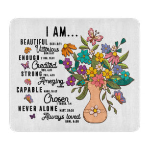Inspirational Quote/Sayings/Dragonfly Cutting Board