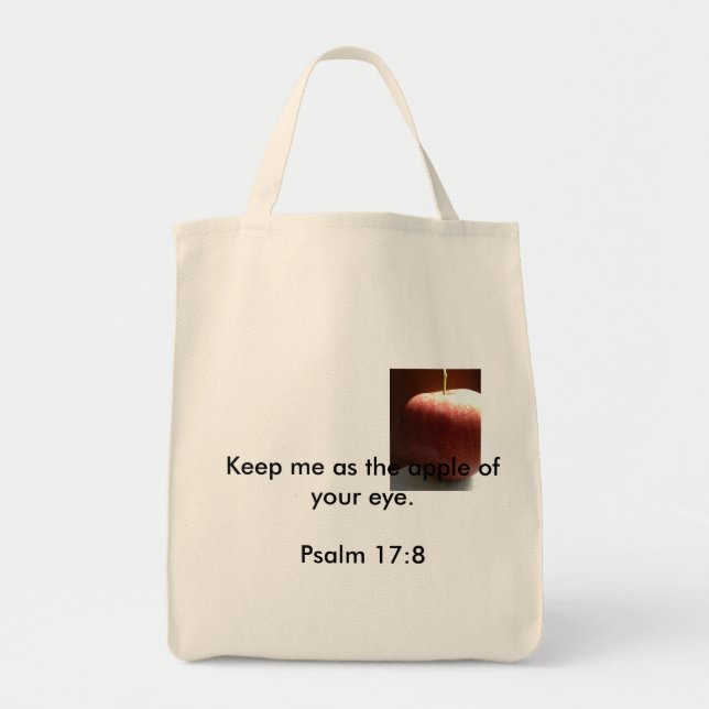 Inspirational Quote Tote Bag (Front)