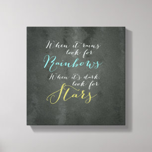 Inspirational Quote Wall Canvas