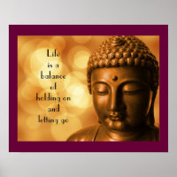 Inspirational Quote with a Buddha Image