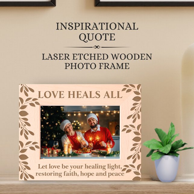 Inspirational Quote with Love, Faith, Peace & Hope Etched Frames (Creator Uploaded)