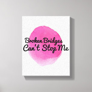 Inspirational quotes for dreamers and hard workers canvas print