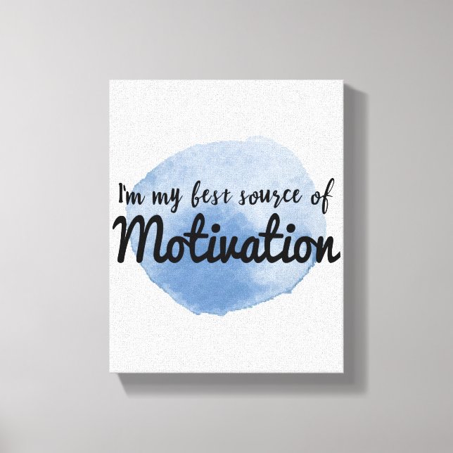 Inspirational quotes for hard workers canvas print (Front)