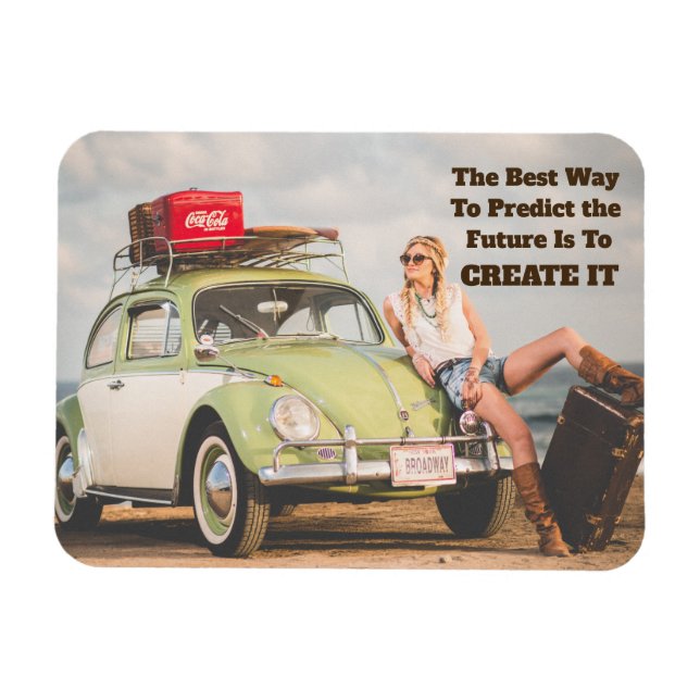 Inspirational Quotes for Life Work Women Teachers Magnet (Horizontal)