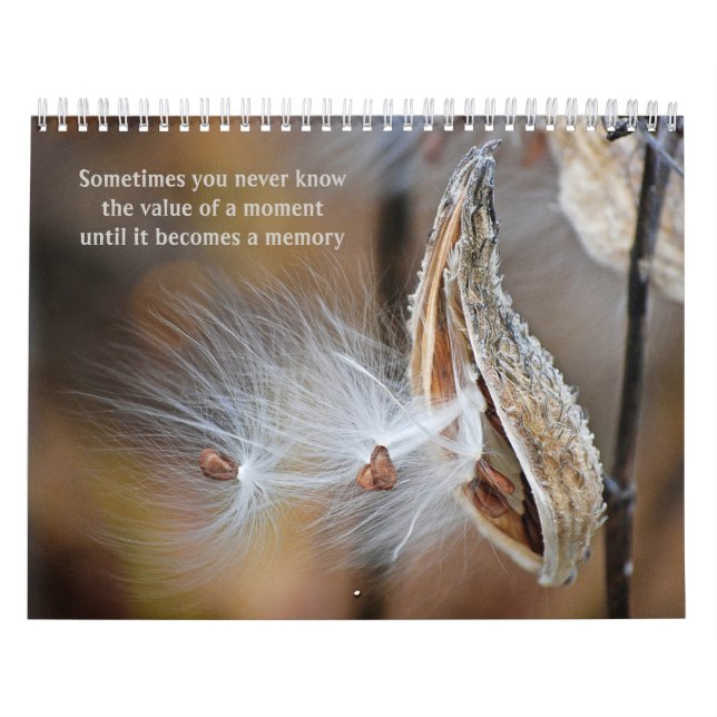 Inspirational quotes for with photography calendar (Cover)