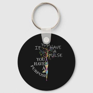 Inspirational Quotes Graphic Motivational Yoga Gif Keychain