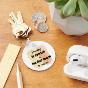 Inspirational Quotes Keychain