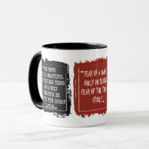 Inspirational Quotes Magic HP Mug, Wizard Gift