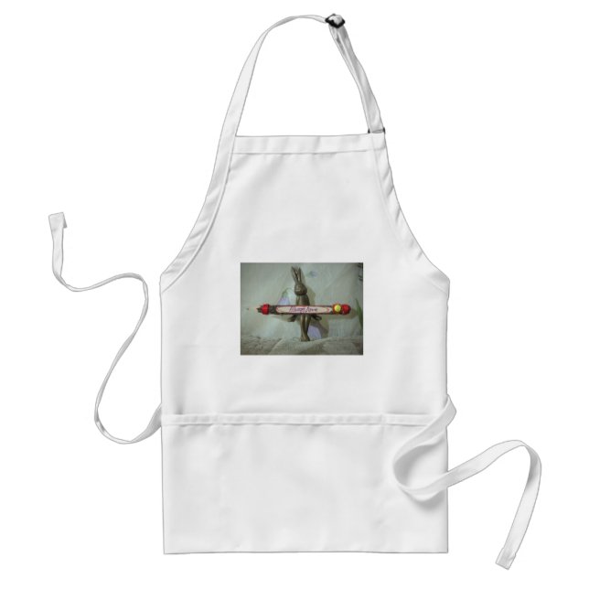 Inspirational Rabbit: Always Love Sign Art Print  Standard Apron (Front)
