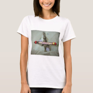 Inspirational Rabbit: Always Love Sign Art Print  T-Shirt