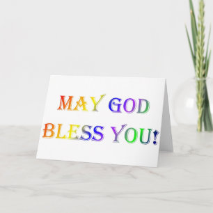 INSPIRATIONAL RELIGIOUS FAITH HOLIDAY CARD