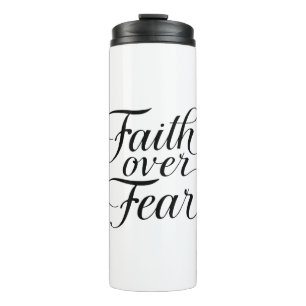 Inspirational Religious Hope Typography Thermal Tumbler