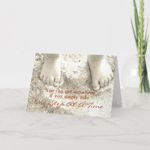 Inspirational Saying on Greeting Card
