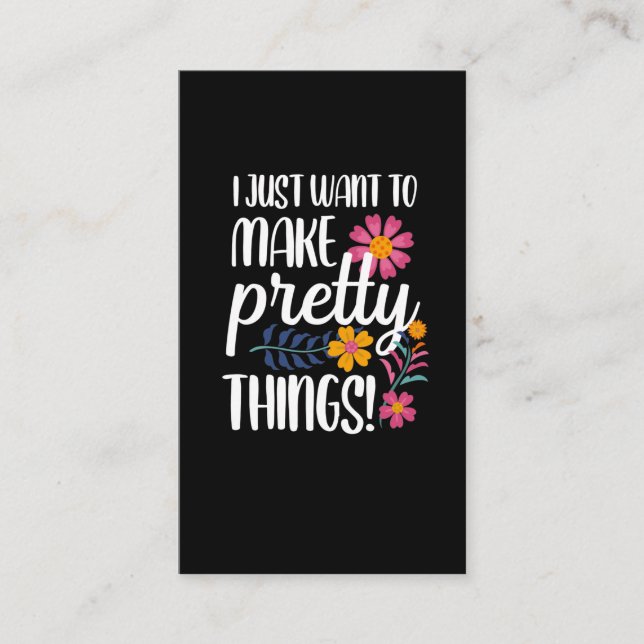 Inspirational Scrapbooking Hobby Crafting Crafter Business Card (Front)