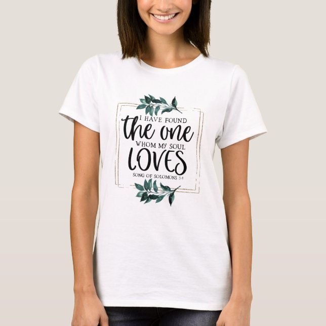 Inspirational Scripture T-Shirt (Front)