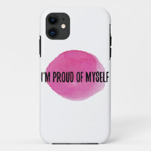 inspirational self acceptance quotes iPhone 11 case