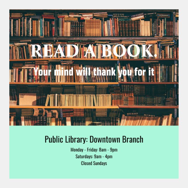 Inspirational Self Help Quote (Front)