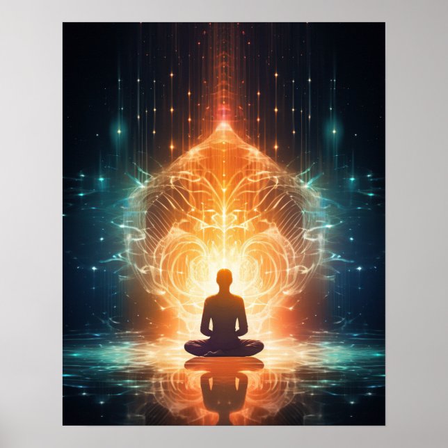 Inspirational Spiritual Awakening Poster (Front)