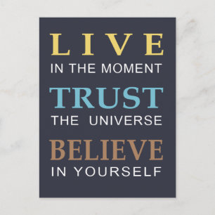 Inspirational Spiritual Message Postcard