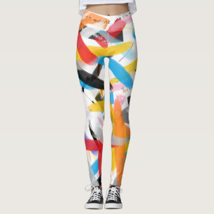 Inspirational Splash of Color Leggings