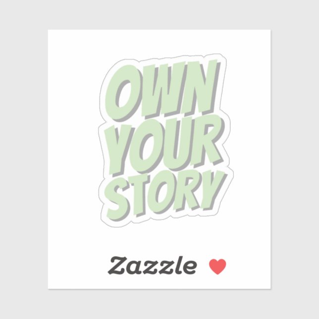 Inspirational Sticker  (Feuille)
